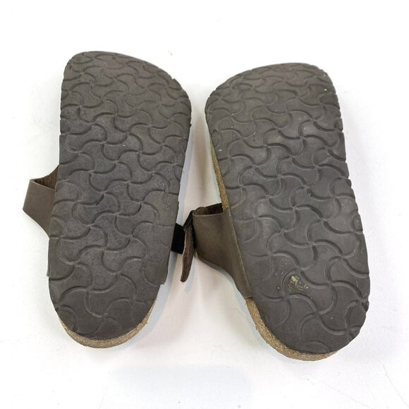 Birkenstock Sandals Size 37 US 6 Betula Gizeh Slip On Shoes Leather Brown - Picture 6 of 7